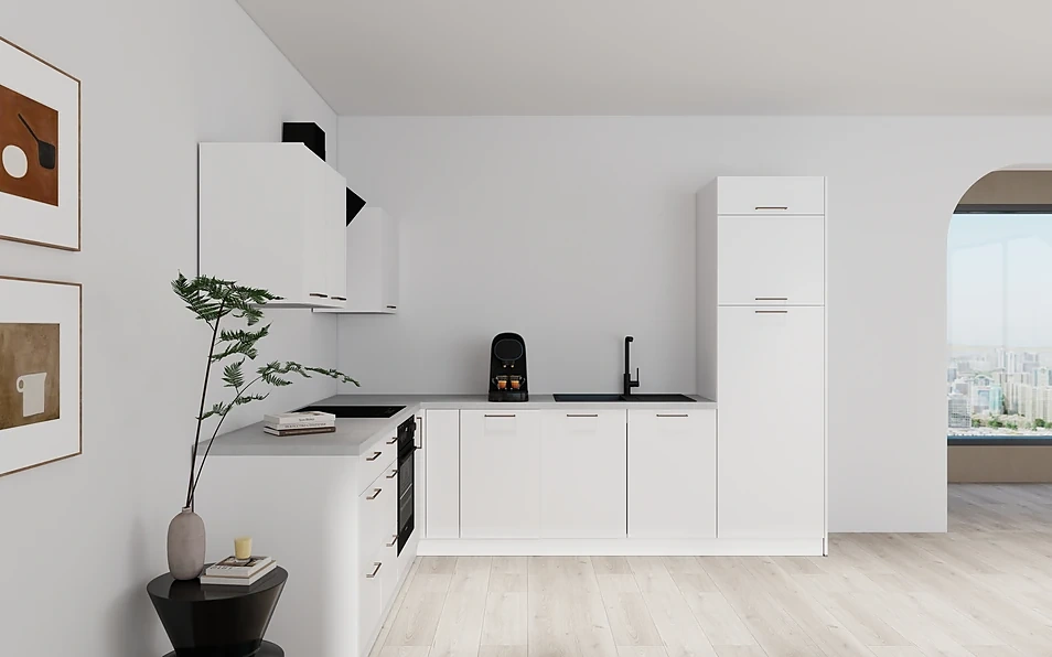 Nobilia SPA Eckküche 233 cm x 288 cm nobi smart Komfort Coohom 0