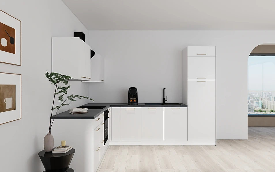 Nobilia SPA Eckküche 233 cm x 288 cm nobi smart Komfort Coohom 0