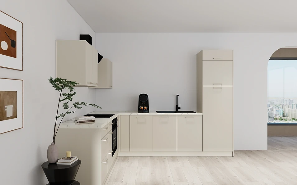 Nobilia SPA Eckküche 233 cm x 288 cm nobi smart Komfort Coohom 0