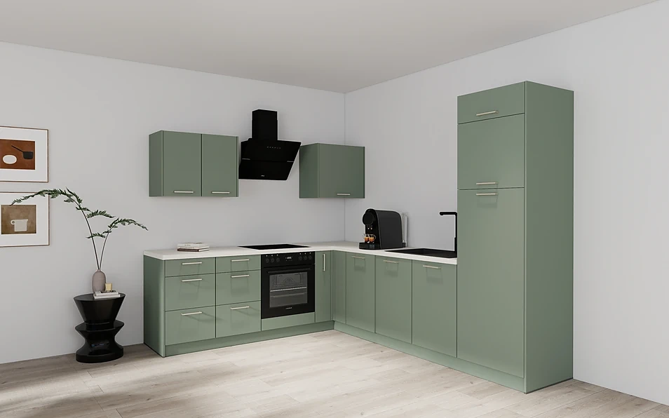 Nobilia SPA Eckküche 233 cm x 288 cm nobi smart Komfort Coohom 1