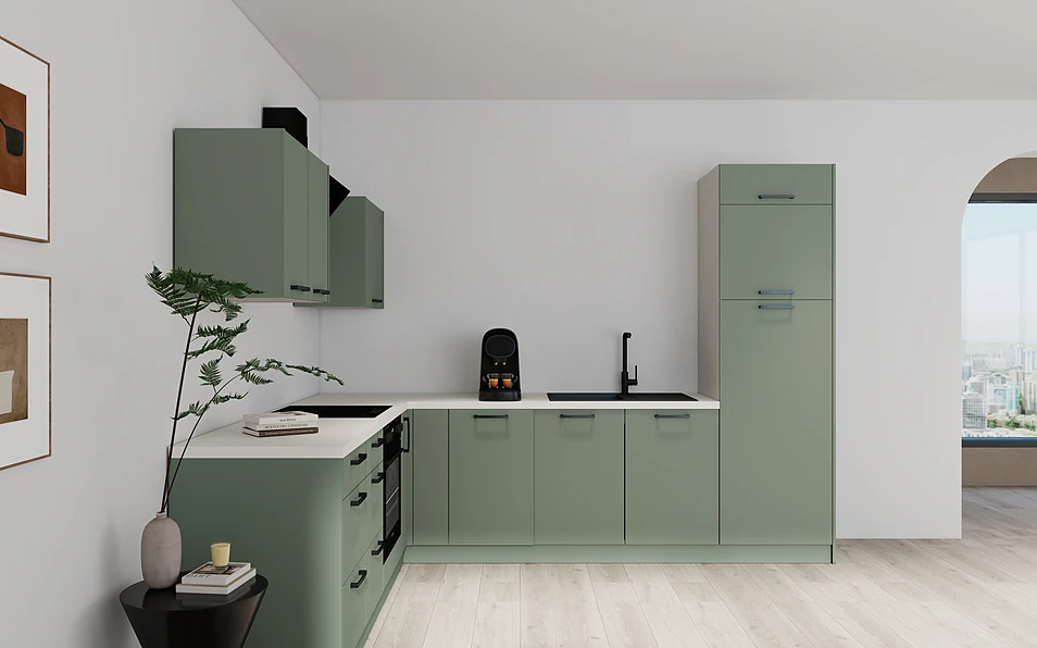 Nobilia SPA Eckküche 233 cm x 288 cm nobi smart Komfort Coohom 0
