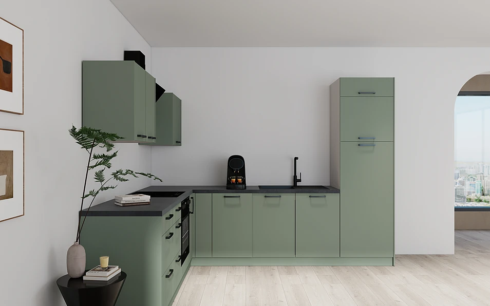 Nobilia SPA Eckküche 233 cm x 288 cm nobi smart Komfort Coohom 0