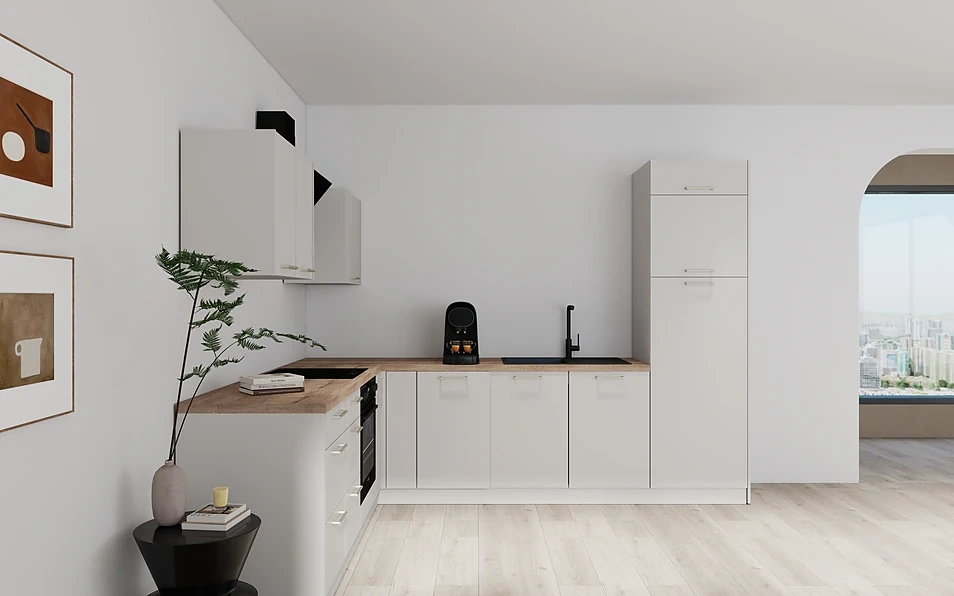 Nobilia SPA Eckküche 233 cm x 288 cm nobi smart Komfort Coohom 0