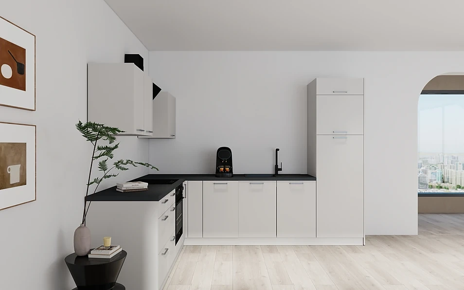Nobilia SPA Eckküche 233 cm x 288 cm nobi smart Komfort KPS.MAX web 0
