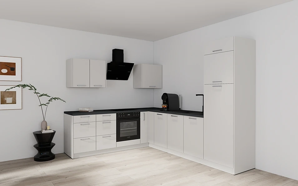 Nobilia SPA Eckküche 233 cm x 288 cm nobi smart Komfort KPS.MAX web 1