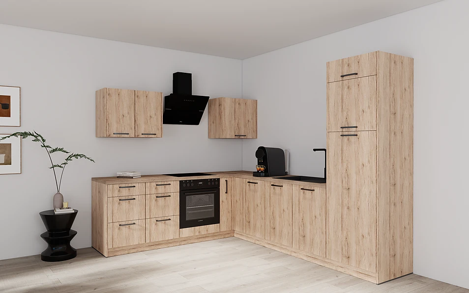 Nobilia SPA Eckküche 233 cm x 288 cm nobi smart Komfort Coohom 1