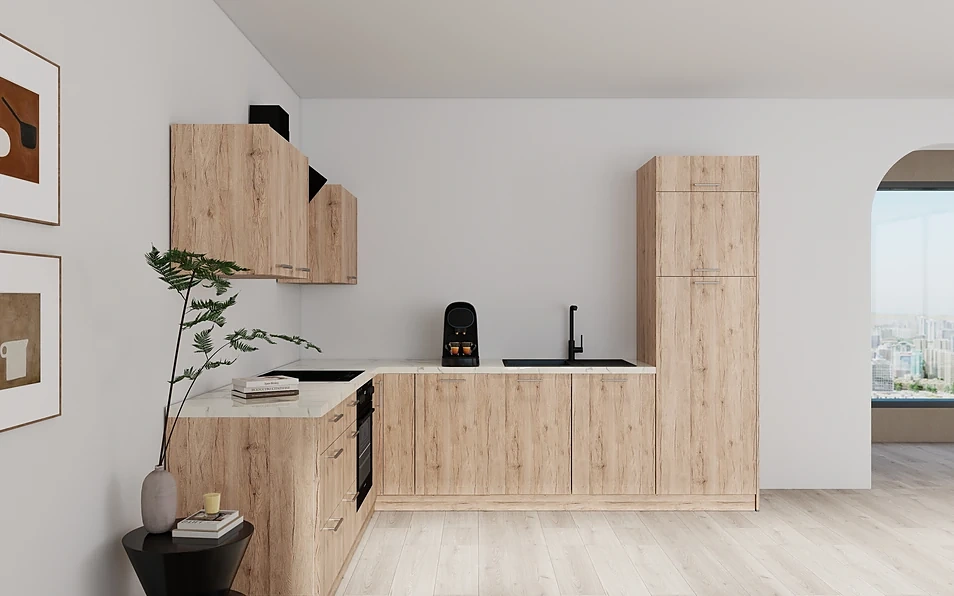 Nobilia SPA Eckküche 233 cm x 288 cm nobi smart Komfort Coohom 0