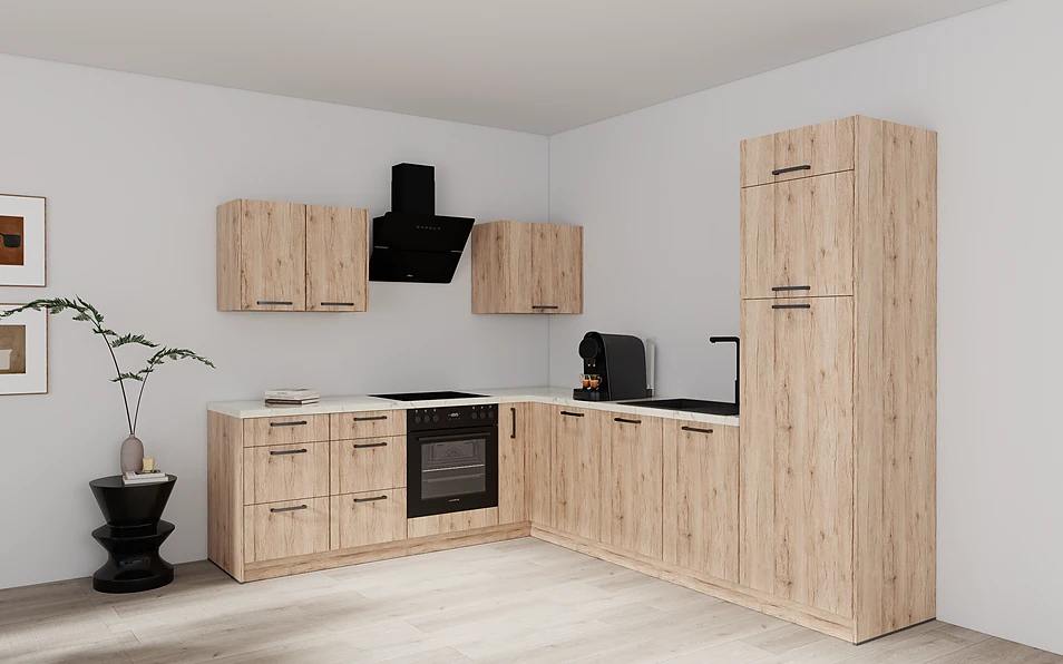 Nobilia SPA Eckküche 233 cm x 288 cm nobi smart Komfort Coohom 1