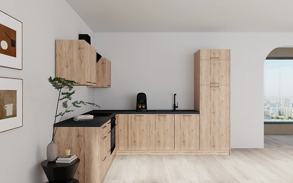 Nobilia SPA Eckküche 233 cm x 288 cm nobi smart Komfort Coohom 0