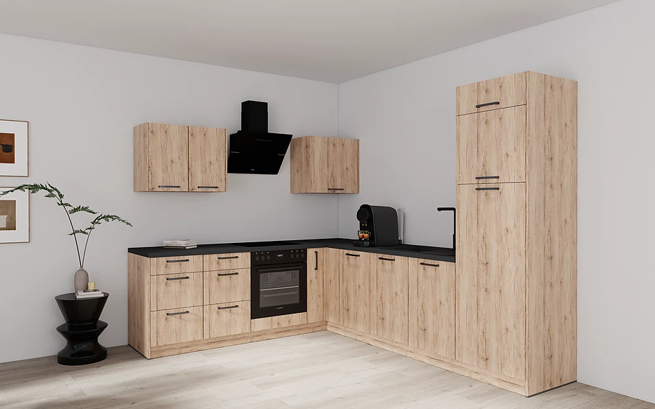 Nobilia SPA Eckküche 233 cm x 288 cm nobi smart Komfort Coohom 1
