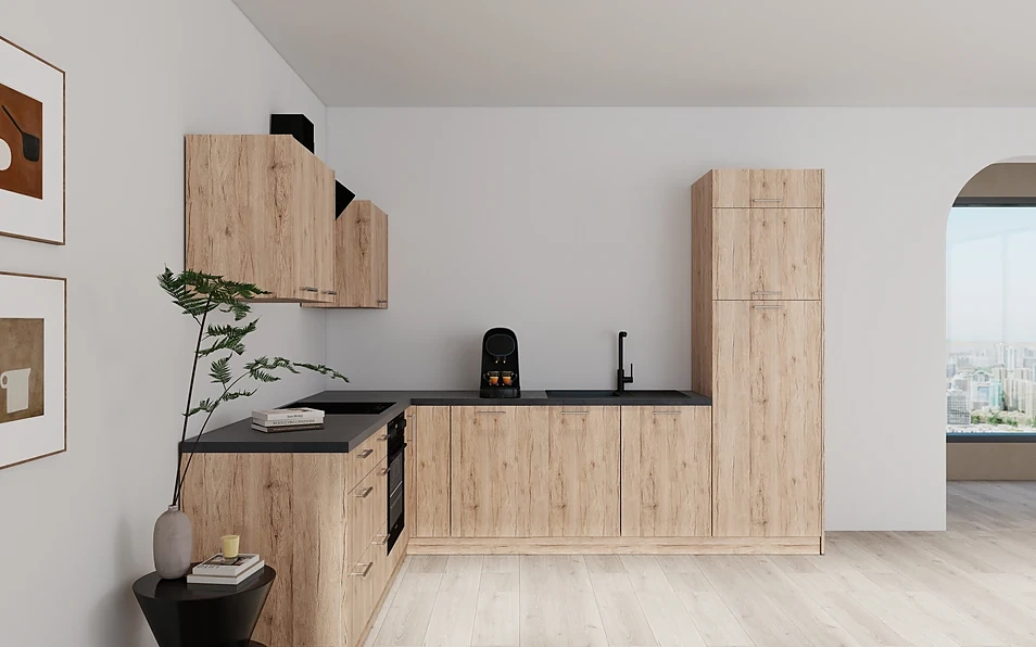 Nobilia SPA Eckküche 233 cm x 288 cm nobi smart Komfort Coohom 0
