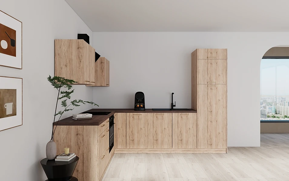 Nobilia SPA Eckküche 233 cm x 288 cm nobi smart Komfort Coohom 0