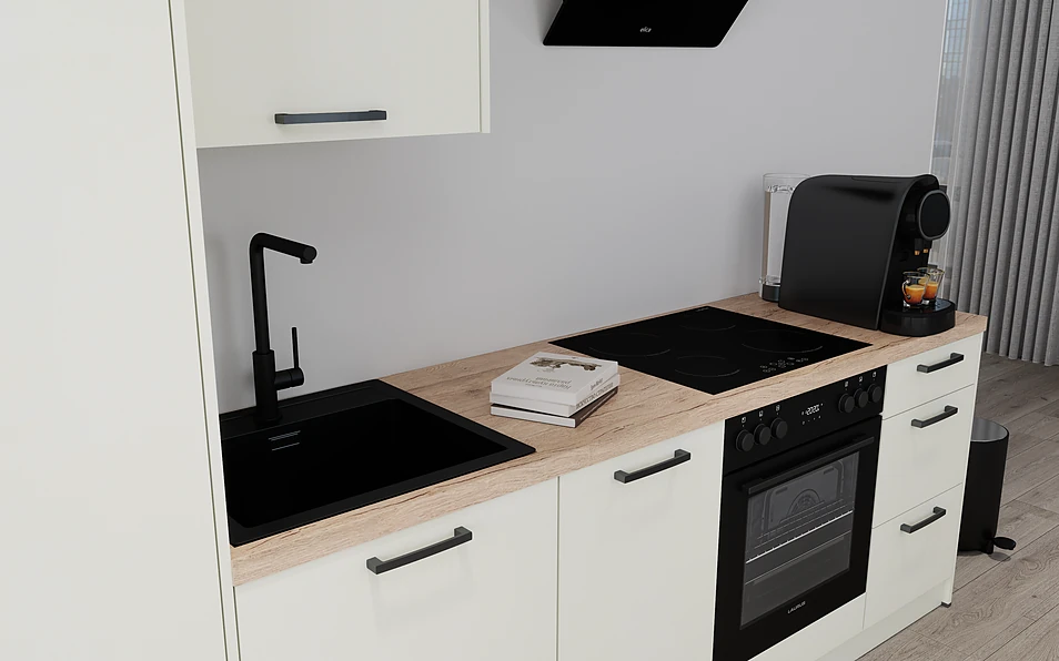 Nobilia SPA Küchenzeile 274 cm nobi smart Komfort Coohom 2