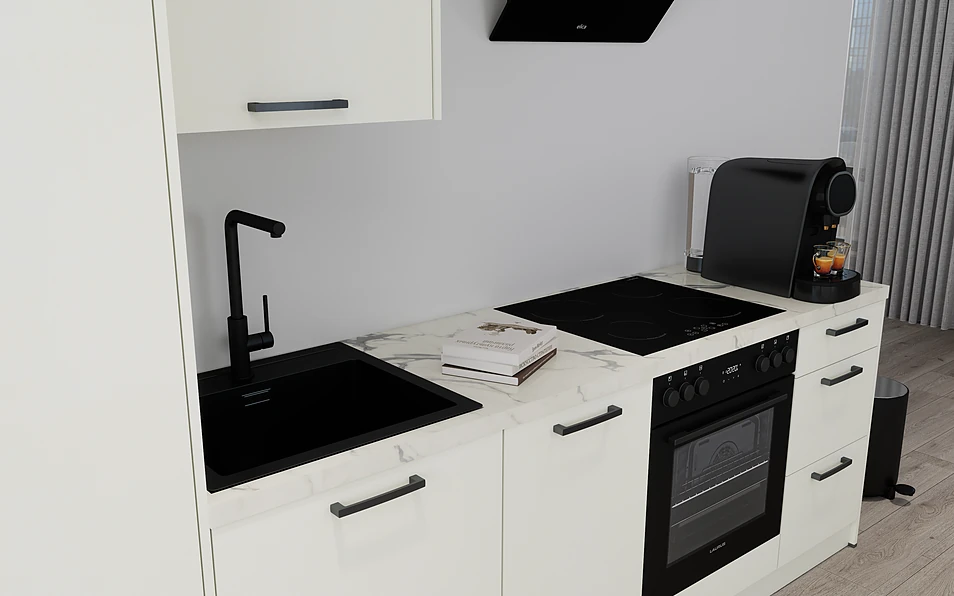 Nobilia SPA Küchenzeile 274 cm nobi smart Komfort Coohom 2