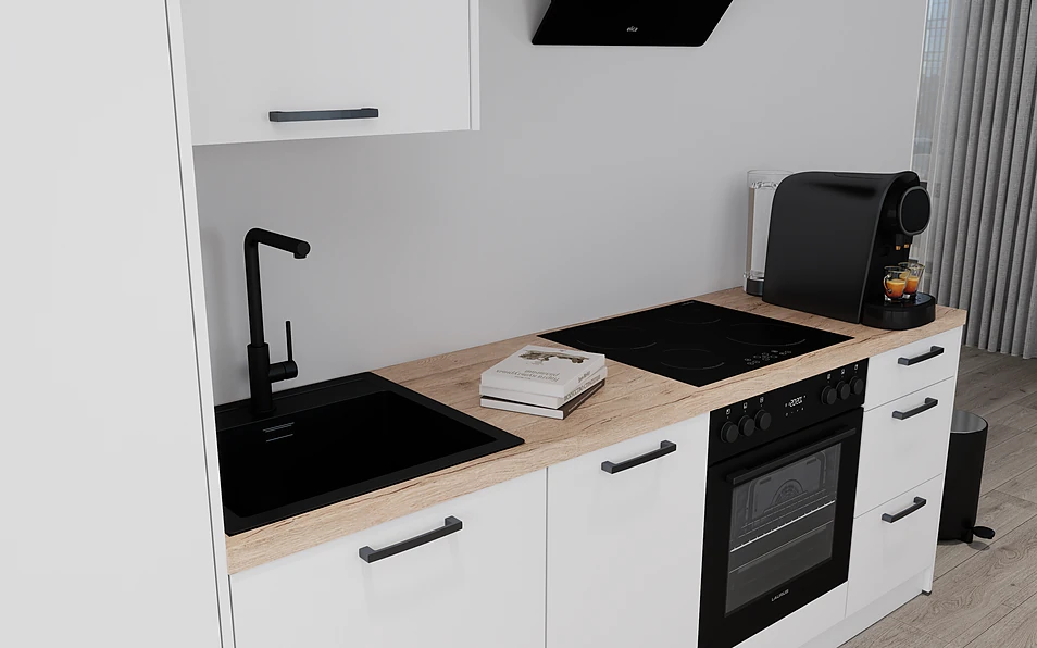 Nobilia SPA Küchenzeile 274 cm nobi smart Komfort Coohom 2