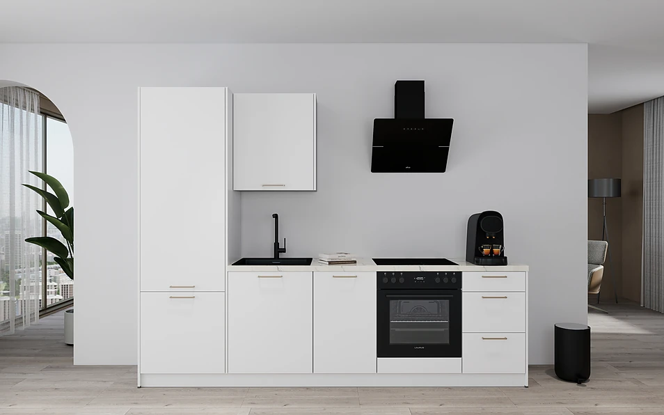 Nobilia SPA Küchenzeile 274 cm nobi smart Komfort Coohom 0