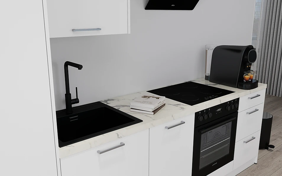 Nobilia SPA Küchenzeile 274 cm nobi smart Komfort Coohom 2