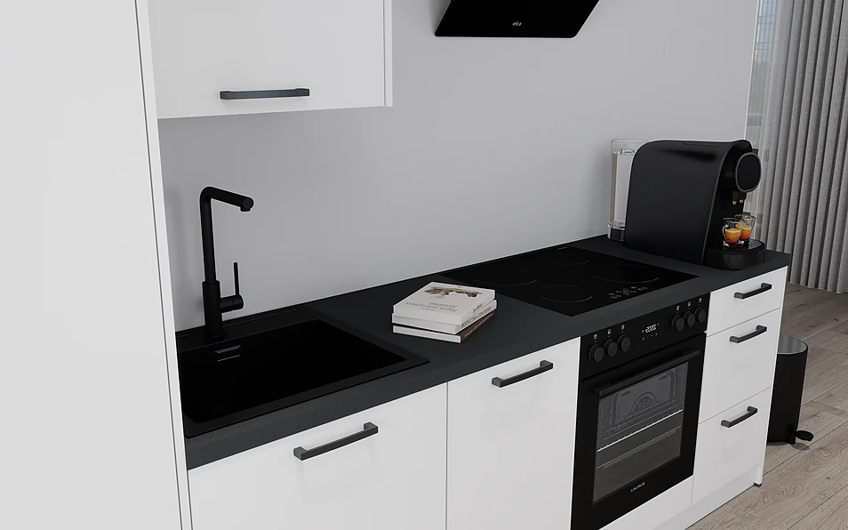 Nobilia SPA Küchenzeile 274 cm nobi smart Komfort Coohom 2
