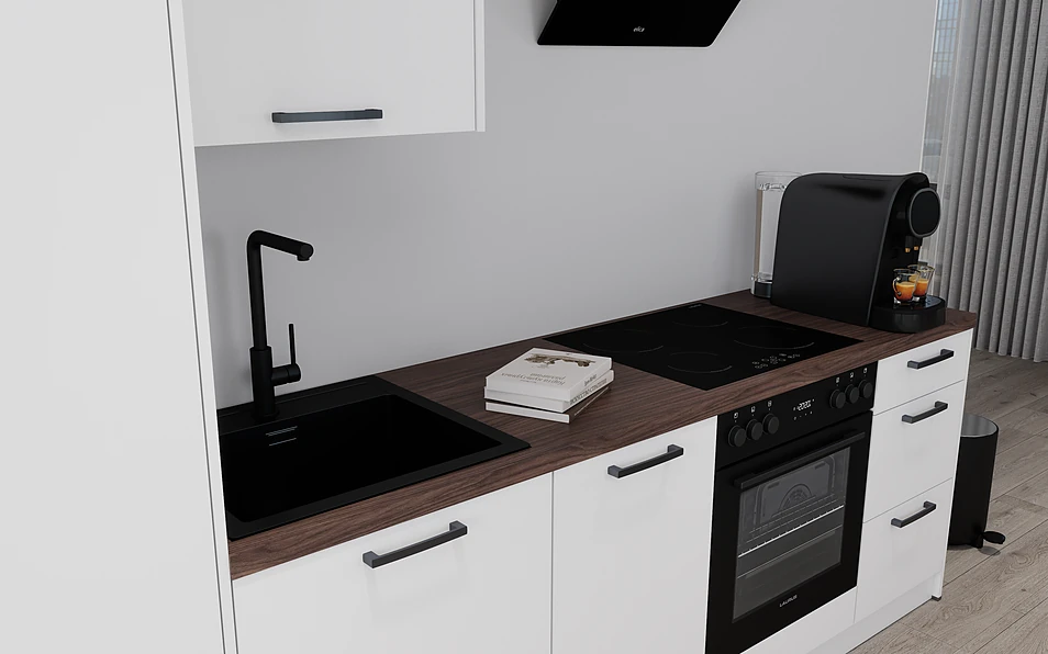 Nobilia SPA Küchenzeile 274 cm nobi smart Komfort Coohom 2