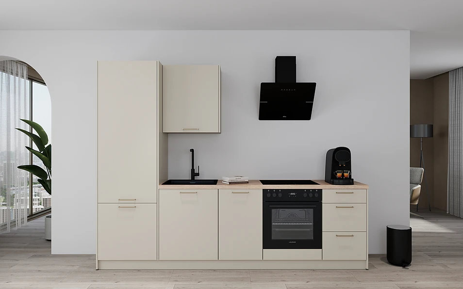 Nobilia SPA Küchenzeile 274 cm nobi smart Komfort Coohom 0