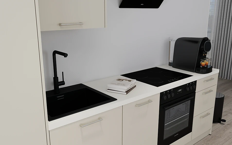 Nobilia SPA Küchenzeile 274 cm nobi smart Komfort KPS.MAX web 2