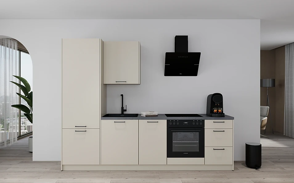 Nobilia SPA Küchenzeile 274 cm nobi smart Komfort KPS.MAX web 0