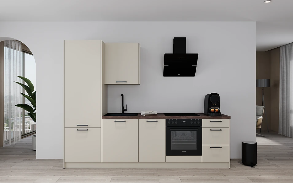 Nobilia SPA Küchenzeile 274 cm nobi smart Komfort Coohom 0