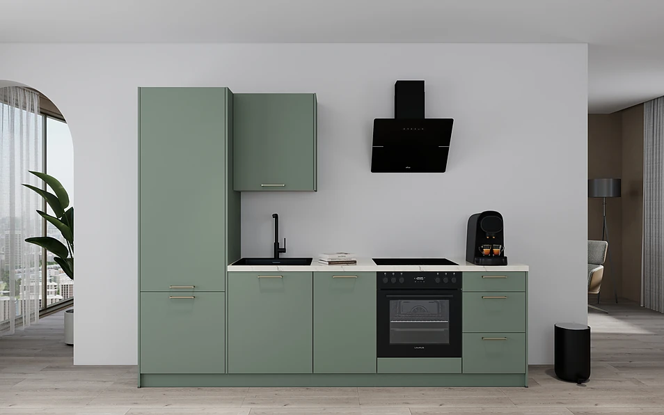 Nobilia SPA Küchenzeile 274 cm nobi smart Komfort Coohom 0