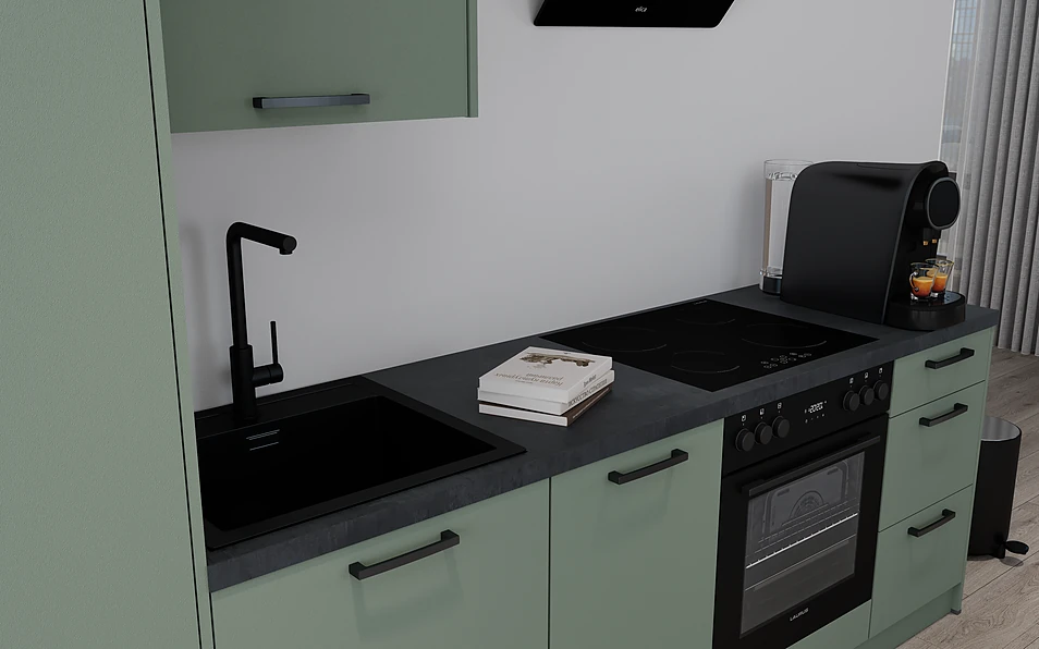 Nobilia SPA Küchenzeile 274 cm nobi smart Komfort Coohom 2