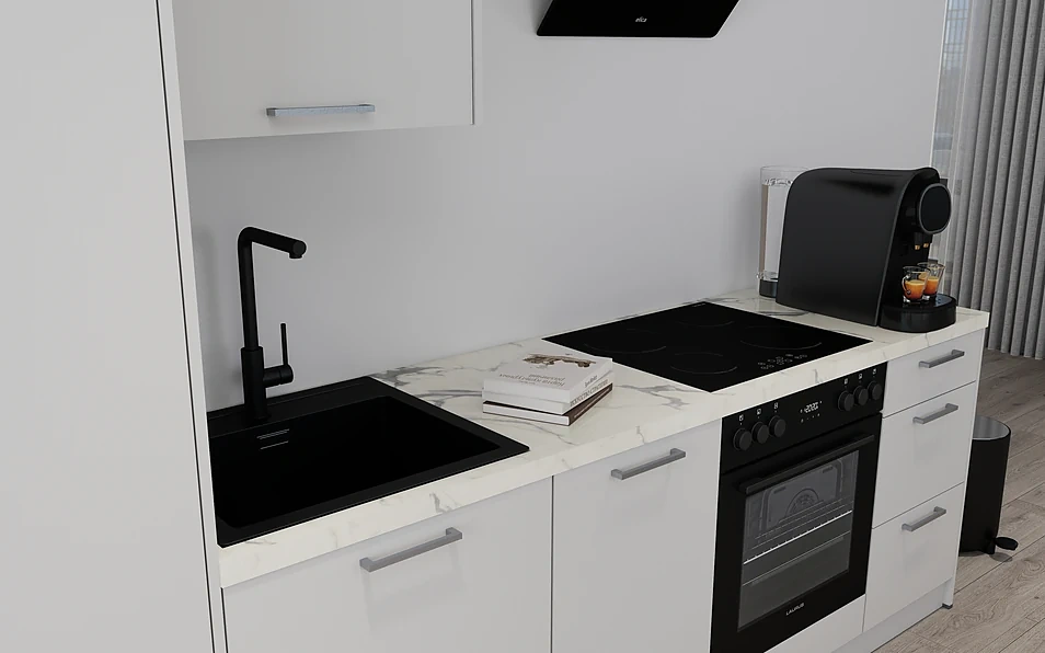 Nobilia SPA Küchenzeile 274 cm nobi smart Komfort KPS.MAX web 2