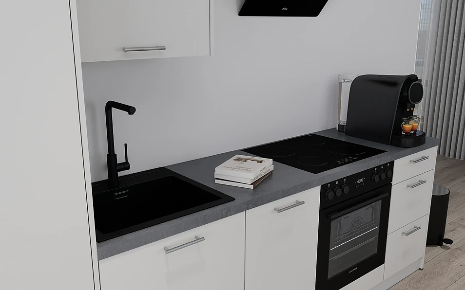 Nobilia SPA Küchenzeile 274 cm nobi smart Komfort Coohom 2