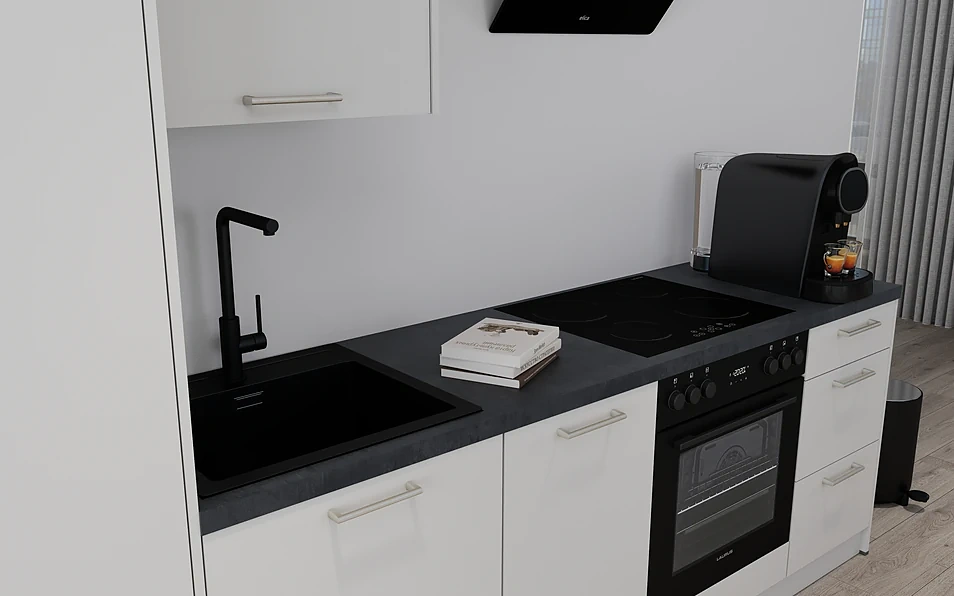 Nobilia SPA Cuisine linéaire 274 cm nobi smart Confort Coohom 2