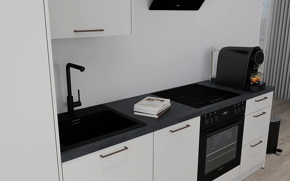 Nobilia SPA Küchenzeile 274 cm nobi smart Komfort Coohom 2