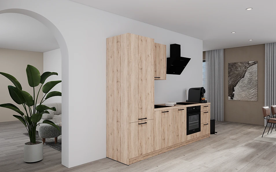 Nobilia SPA Küchenzeile 274 cm nobi smart Komfort Coohom 1