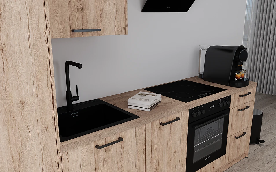 Nobilia SPA Küchenzeile 274 cm nobi smart Komfort Coohom 2