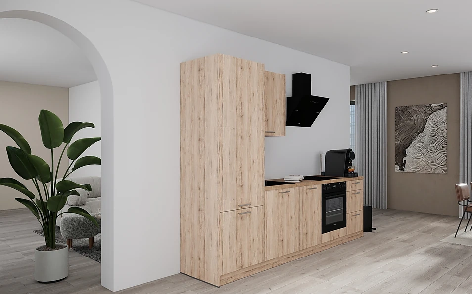Nobilia SPA Küchenzeile 274 cm nobi smart Komfort Coohom 1