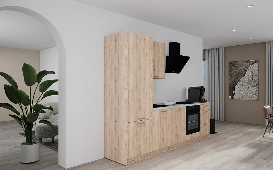 Nobilia SPA Küchenzeile 274 cm nobi smart Komfort Coohom 1
