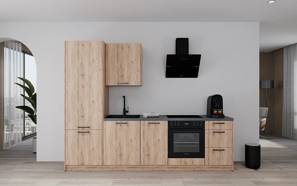 Nobilia SPA Küchenzeile 274 cm nobi smart Komfort Coohom 0