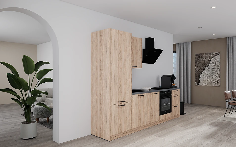 Nobilia SPA Küchenzeile 274 cm nobi smart Komfort Coohom 1