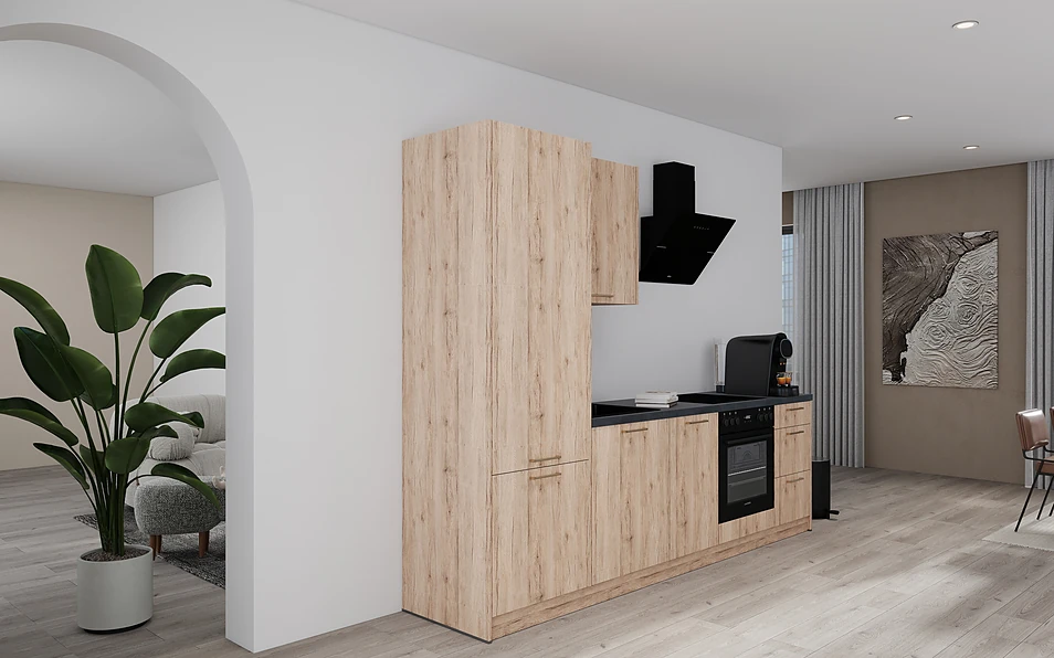 Nobilia SPA Küchenzeile 274 cm nobi smart Komfort Coohom 1