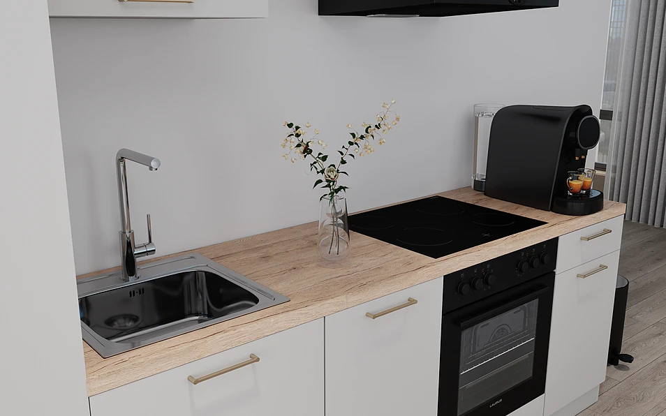Nobilia SPA Küchenzeile 280 cm nobi smart Basis KPS.MAX web 2