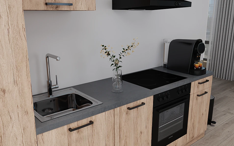 Nobilia SPA Cuisine linéaire 280 cm nobi smart Base KPS.MAX web 2