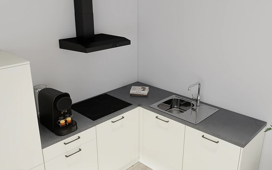 Nobilia SPA Cuisine d'angle 295 cm x 185 cm nobi smart Base Coohom 2