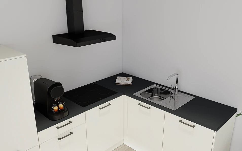 Nobilia SPA Eckküche 295 cm x 185 cm nobi smart Basis KPS.MAX web 2