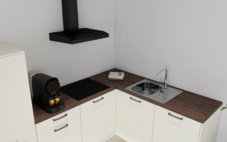 Nobilia SPA Cuisine d'angle 295 cm x 185 cm nobi smart Base Coohom 2