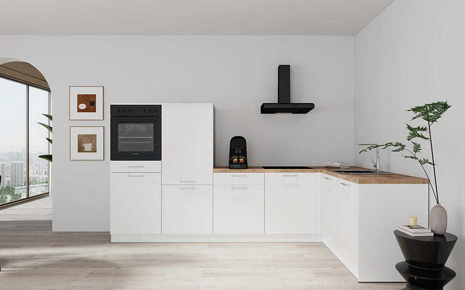Nobilia SPA Hoekkeuken 295 cm x 185 cm nobi smart Basis Coohom 0