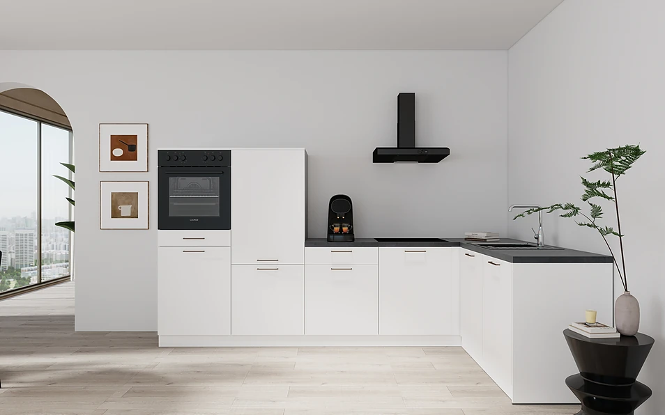 Nobilia SPA Hoekkeuken 295 cm x 185 cm nobi smart Basis Coohom 0