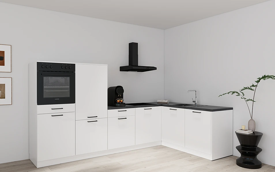 Nobilia SPA Eckküche 295 cm x 185 cm nobi smart Basis KPS.MAX web 1