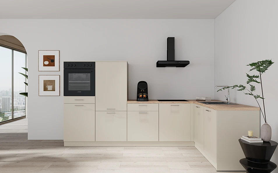 Nobilia SPA Hoekkeuken 295 cm x 185 cm nobi smart Basis Coohom 0