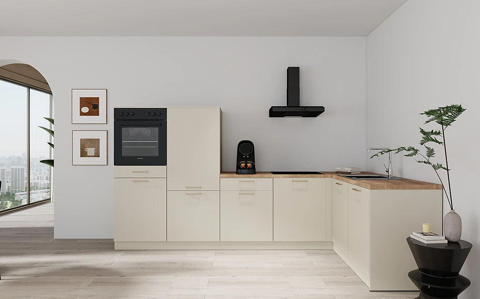 Nobilia SPA Eckküche 295 cm x 185 cm nobi smart Basis Coohom 0